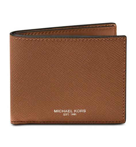 michael kors rfid wallet mens|michael kors wallet brown leather.